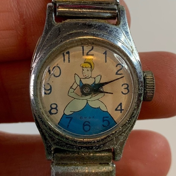 Vintage Cinderella Stretch Band Watch 1950 main image 5